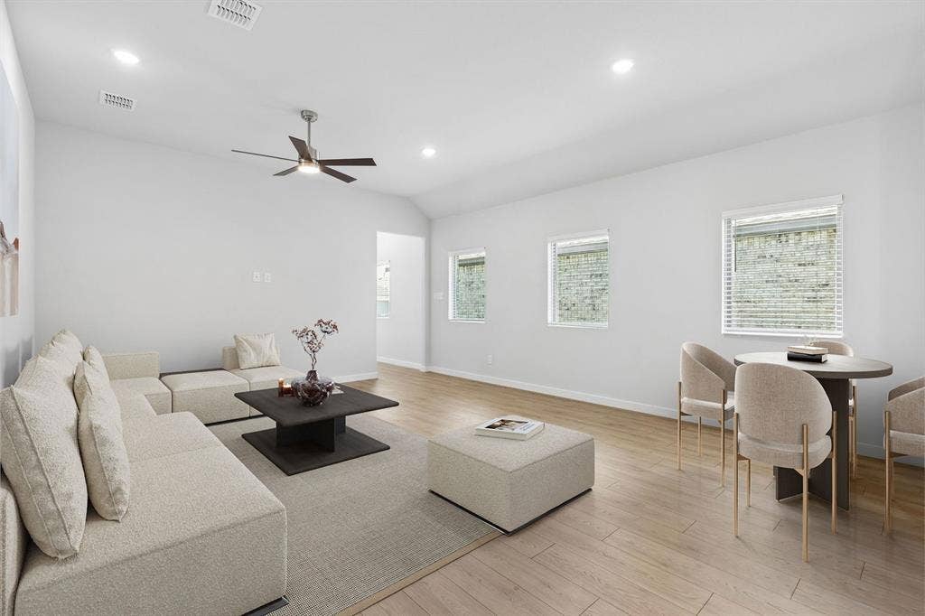 Living Room in the Cypress home plan - REPRESENTATIVE PHOTO