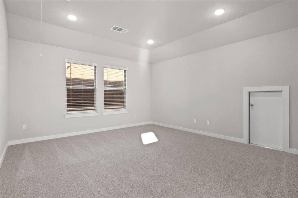1100 Old Stead Drive, Princeton, TX 75071 Bedroom in the Willow home plan – REPRESENTATIVE PHOTO