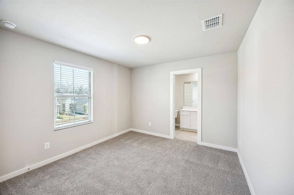 1100 Old Stead Drive, Princeton, TX 75071 Bedroom in the Willow home plan – REPRESENTATIVE PHOTO