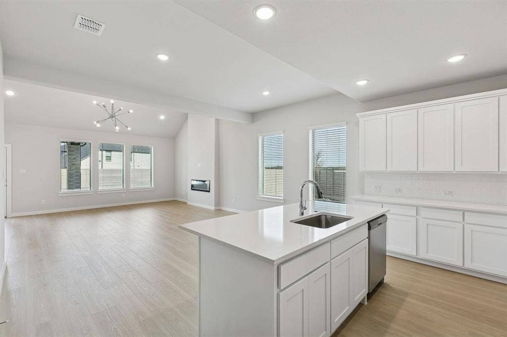 Kitchen in the Stanley II home plan – REPRESENTATIVE PHOTO