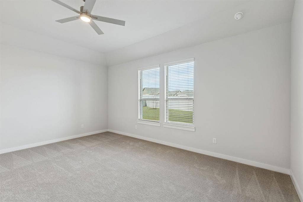 Primary Suite in the Stanley II home plan – REPRESENTATIVE PHOTO