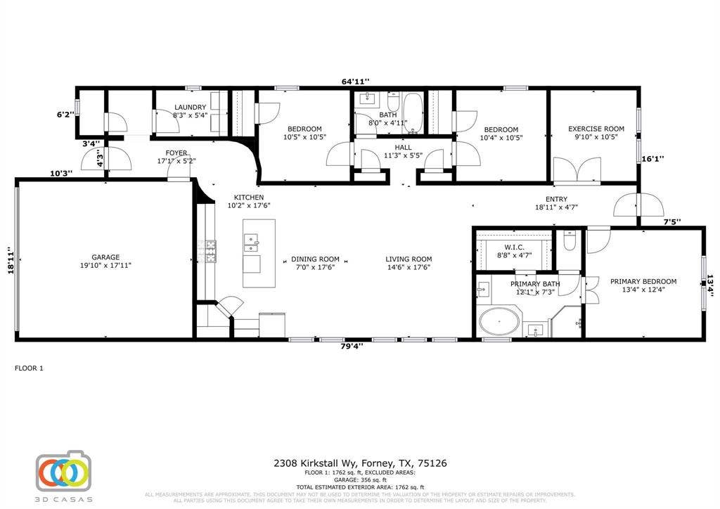 2308 Kirkstall Way, Forney, TX 75126