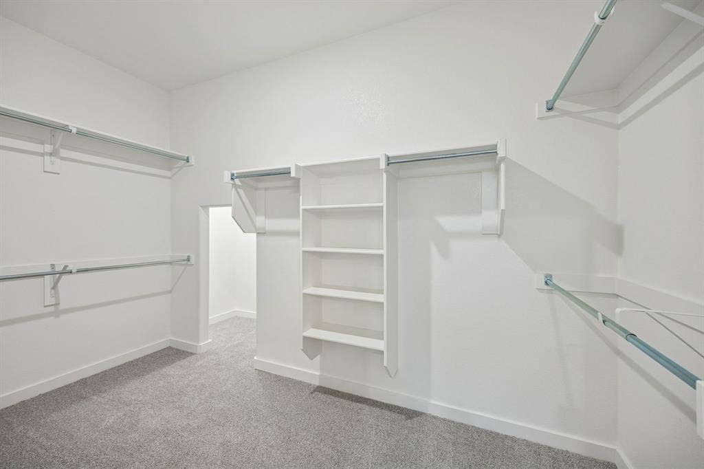 Primary Closet in the Wimbledon home plan – REPRESENTATIVE PHOTO