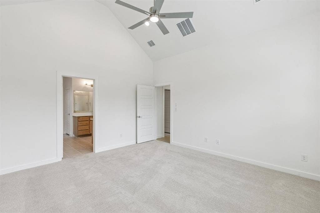 Primary Suite in the Da Vinci II home plan – REPRESENTATIVE PHOTO