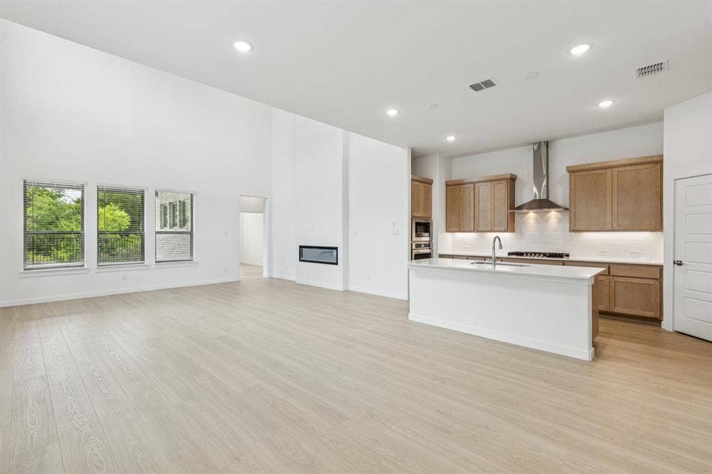 4736 Carina Road, McKinney, TX 75071 Open Floor Plan in the Da Vinci II home plan – REPRESENTATIVE PHOTO