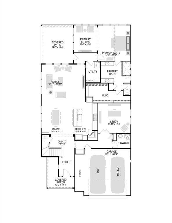 4736 Carina Road, McKinney, TX 75071 First Floor