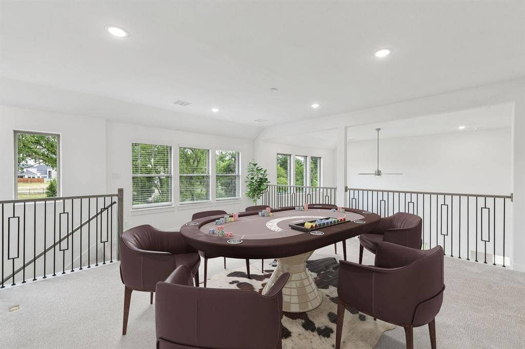 4736 Carina Road, McKinney, TX 75071 Game Room in the Da Vinci II home plan – REPRESENTATIVE PHOTO