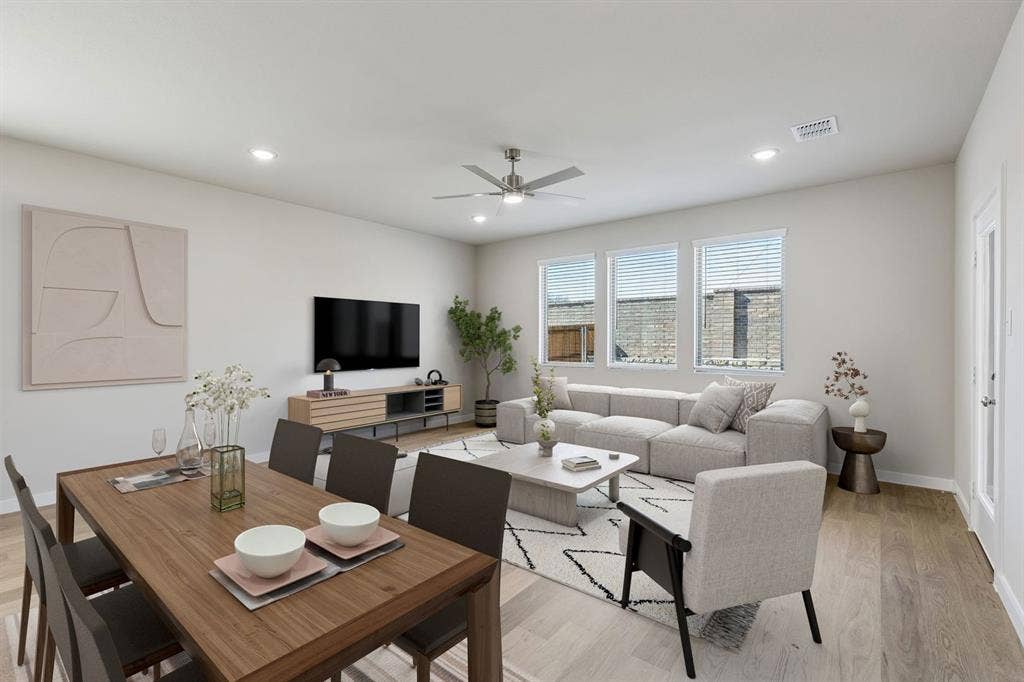 2025 Steeplechase Lane, Seagoville, TX 75159 Living Room in the Holden home plan – REPRESENTATIVE PHOTO