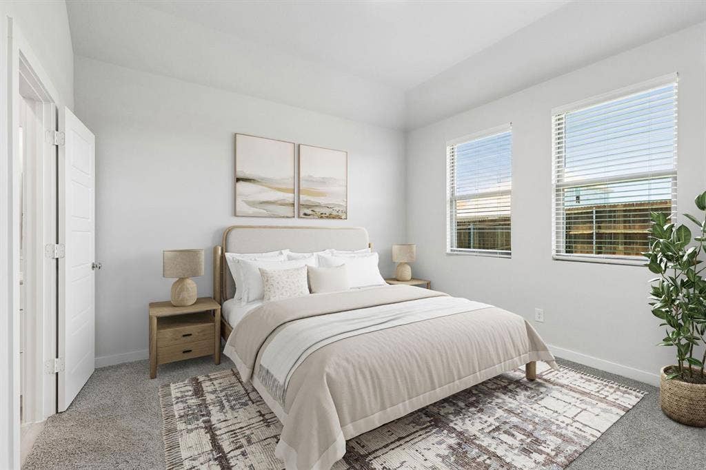 Primary Suite in the Cypress home plan - REPRESENTATIVE PHOTO