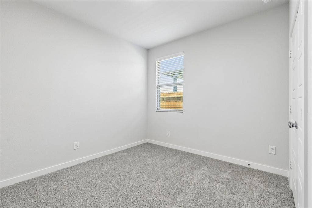Bedroom in the Cypress home plan - REPRESENTATIVE PHOTO