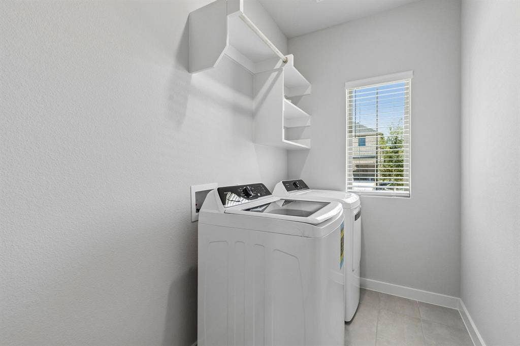 Utility Room in the Cypress home plan - REPRESENTATIVE PHOTO