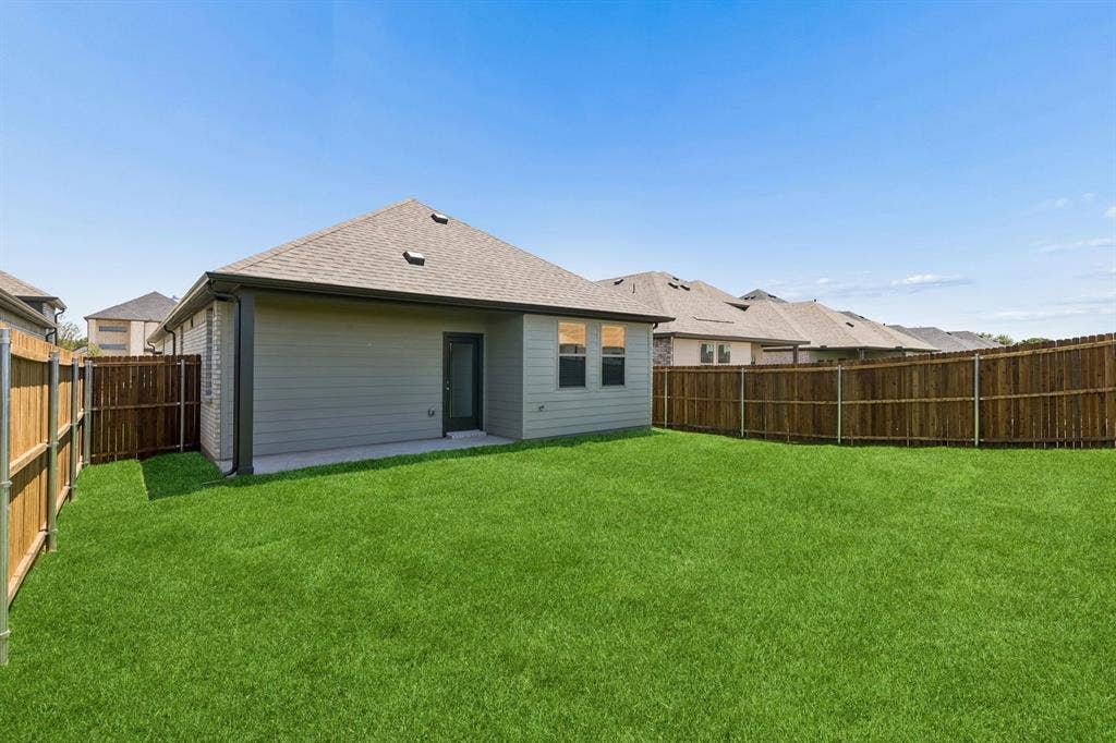 Covered Patio in the Cypress home plan - REPRESENTATIVE PHOTO
