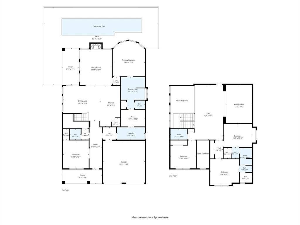 4109 Rainey Street, McKinney, TX 75070 Floor plan