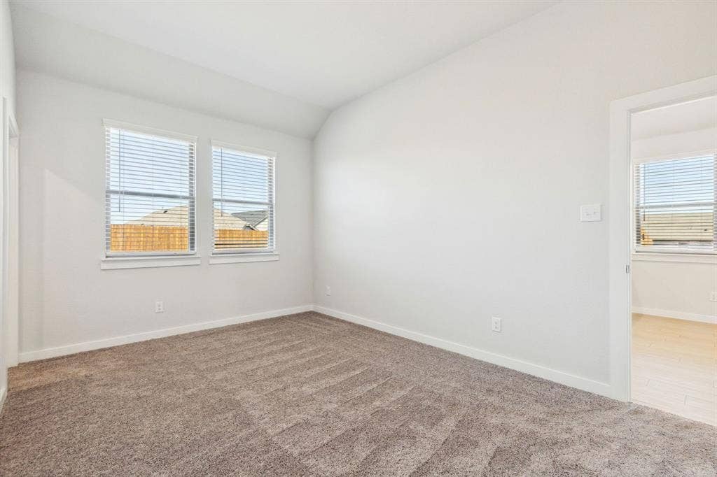 Bedroom in the Ash home plan – REPRESENTATIVE PHOTO