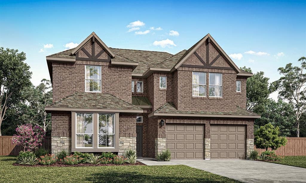 213 Evenstar Lane, Rockwall, TX 75087 Westbury Elevation D