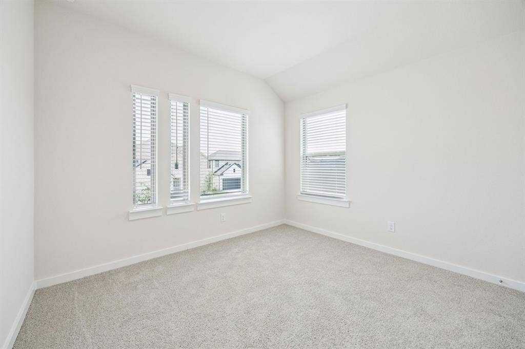Bedroom in the Claret home plan – REPRESENTATIVE PHOTO