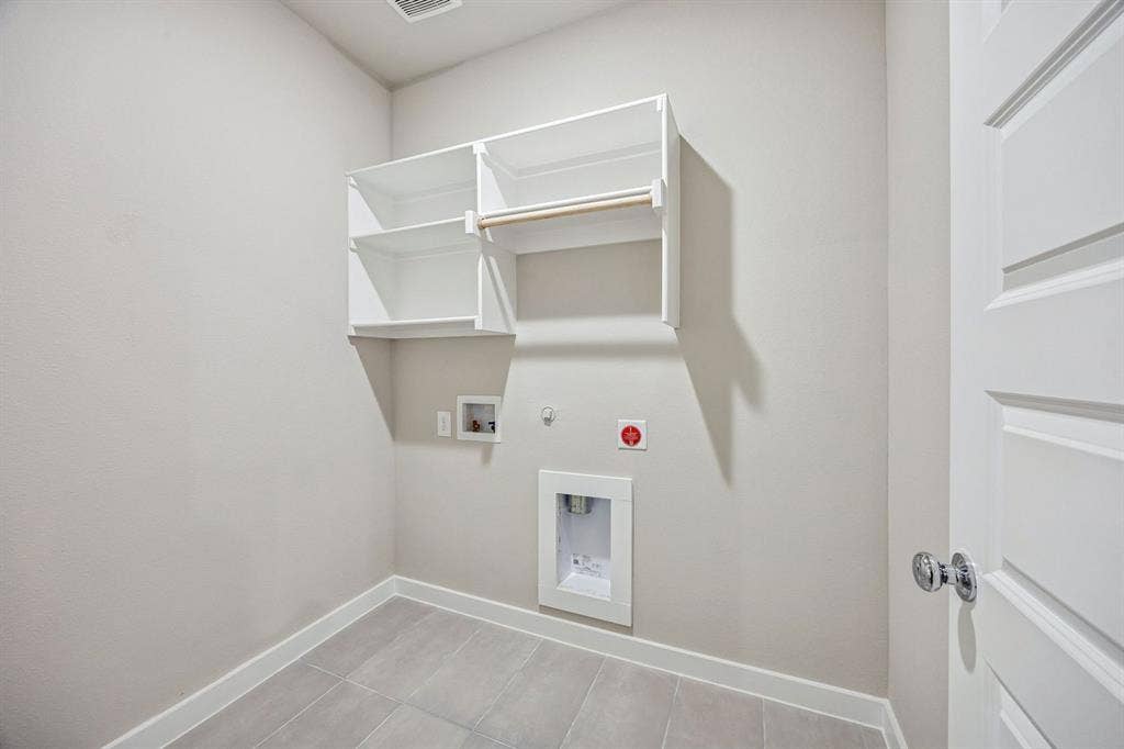 Utility Room in the Willow home plan – REPRESENTATIVE PHOTO