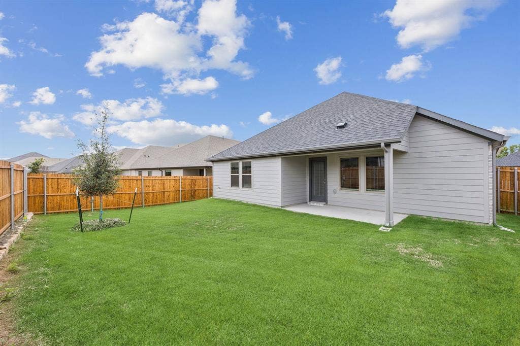 Patio in the Hayden home plan – REPRESENTATIVE PHOTO