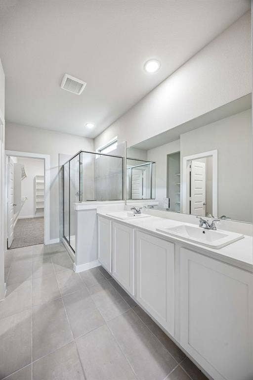 Primary Bathroom in the Willow home plan – REPRESENTATIVE PHOTO