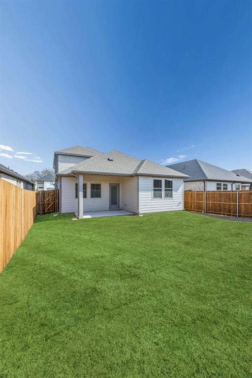 Covered Patio in the Willow home plan – REPRESENTATIVE PHOTO