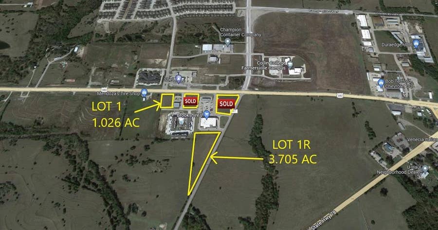 Property photo for Lot 1R County Road 607, Farmersville, TX