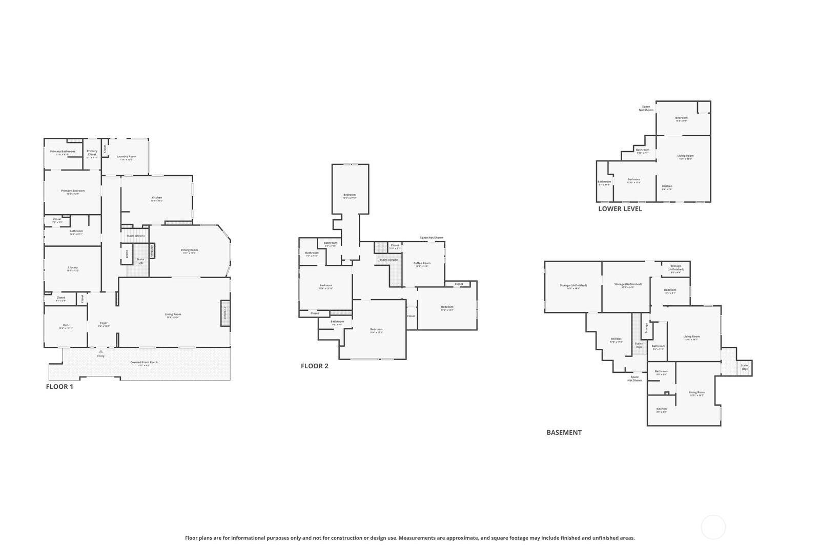 Floor Plan 3- levels