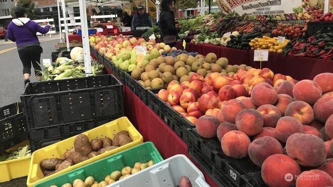 15628 8th Avenue SW, #B, Burien, WA 98166 The farmer's market, held every Thursday, is the place to pick up local produce, crafts and more.