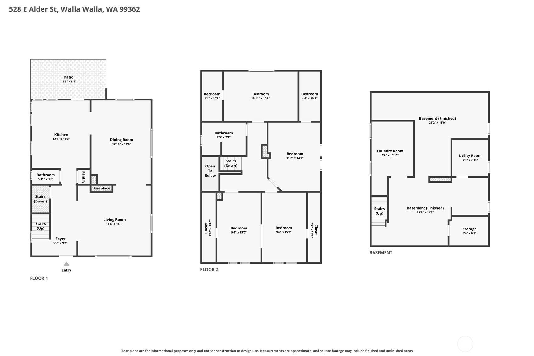 528 E Alder Street, Walla Walla, WA 99362 528 E Alder Street, Walla Walla, WA 99362