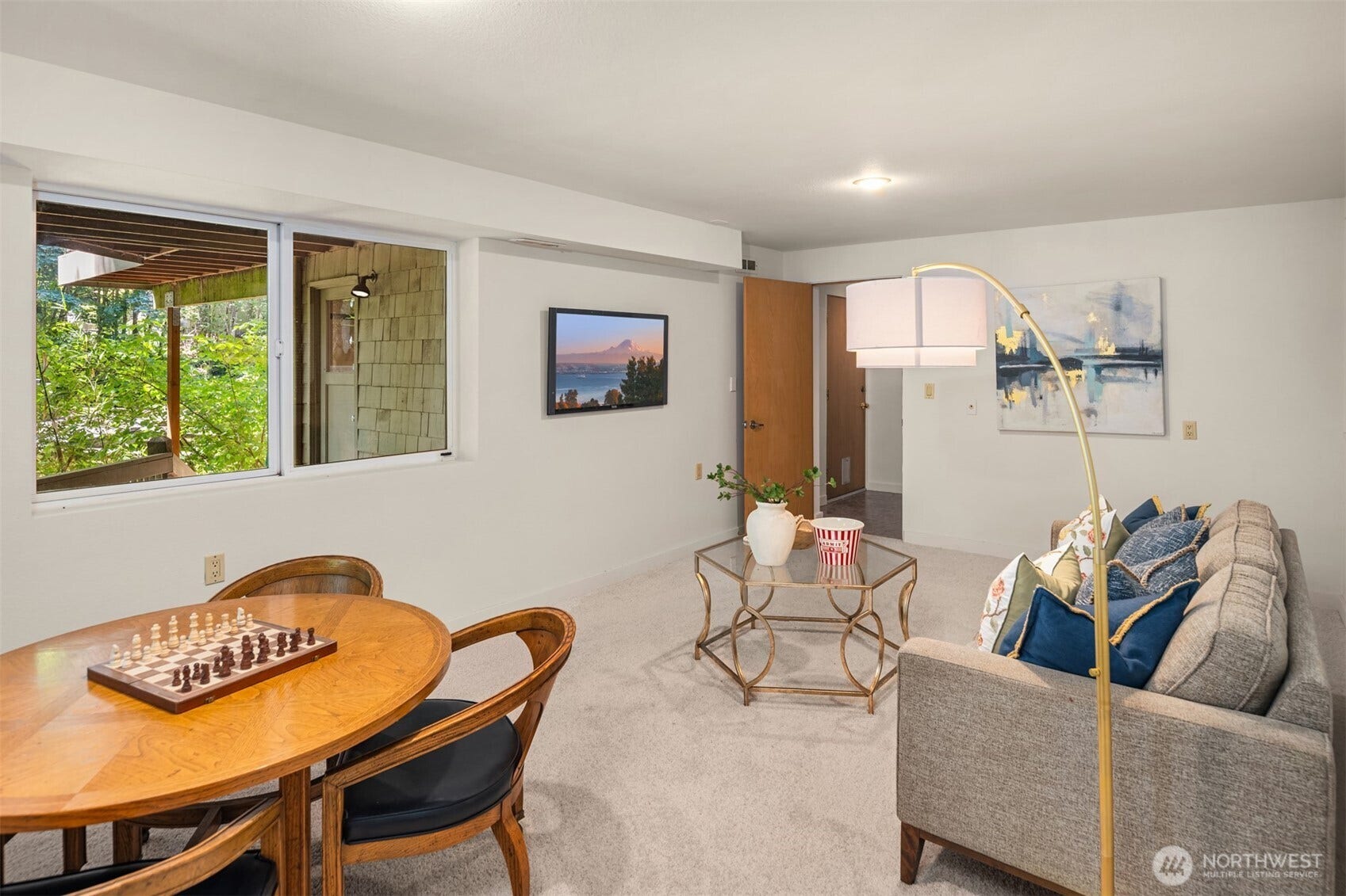4336 E Mercer Way, Mercer Island, WA 98040 The downstairs rec room provides great flex-space.
