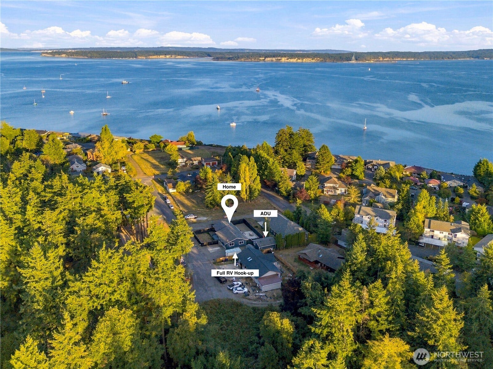 1409 1st Street, Port Townsend, WA 98368 Perfect setup with a fully detached DADU (Detached Accessory Dwelling Unit) featuring its own private entrance.