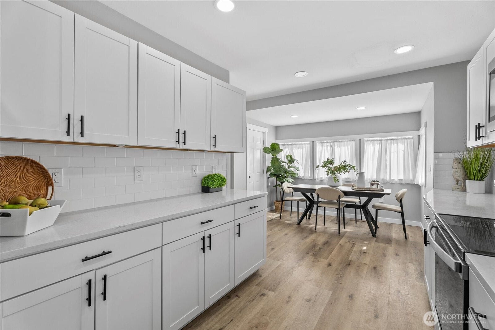 1020 S 43rd Street, Tacoma, WA 98418 An Abundance of Cabinetry & Counter space makes this a beautifully functional Kitchen especially for Bakers!
