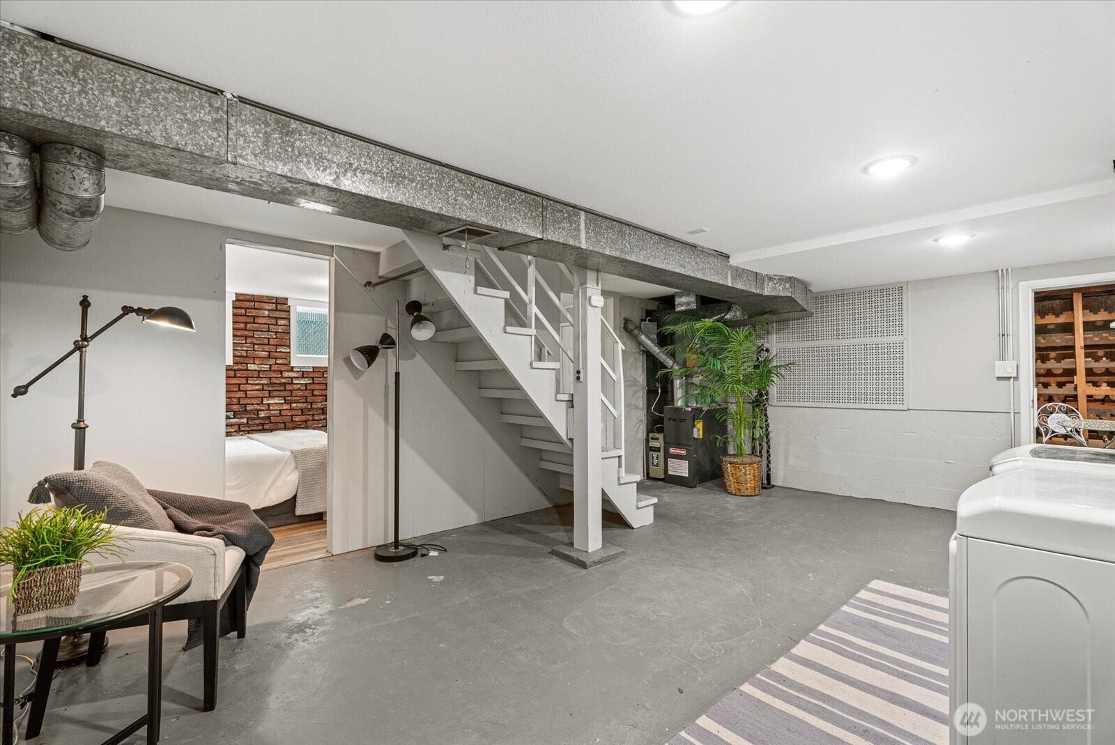 1020 S 43rd Street, Tacoma, WA 98418 The Lower Level features the 4th Bedroom, Laundry and a fun Wine Cellar.