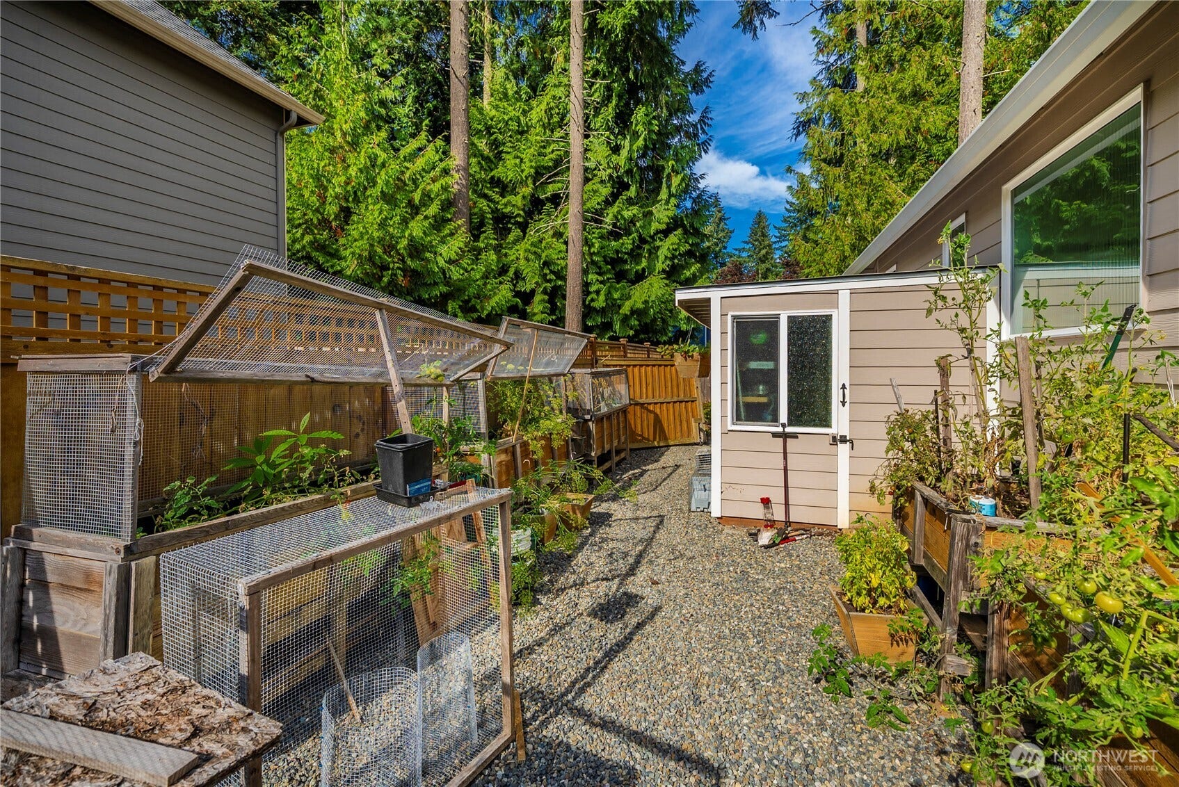 3413 Fox Court, Gig Harbor, WA 98335 Custom built shed matches the house.