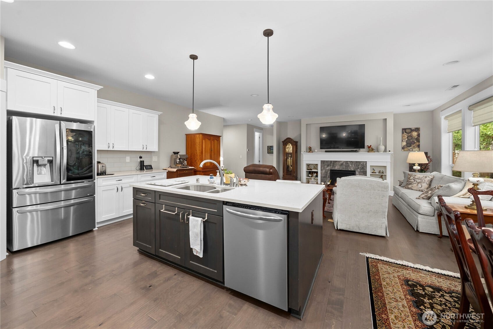 3413 Fox Court, Gig Harbor, WA 98335 Showing off the great layout this home has.