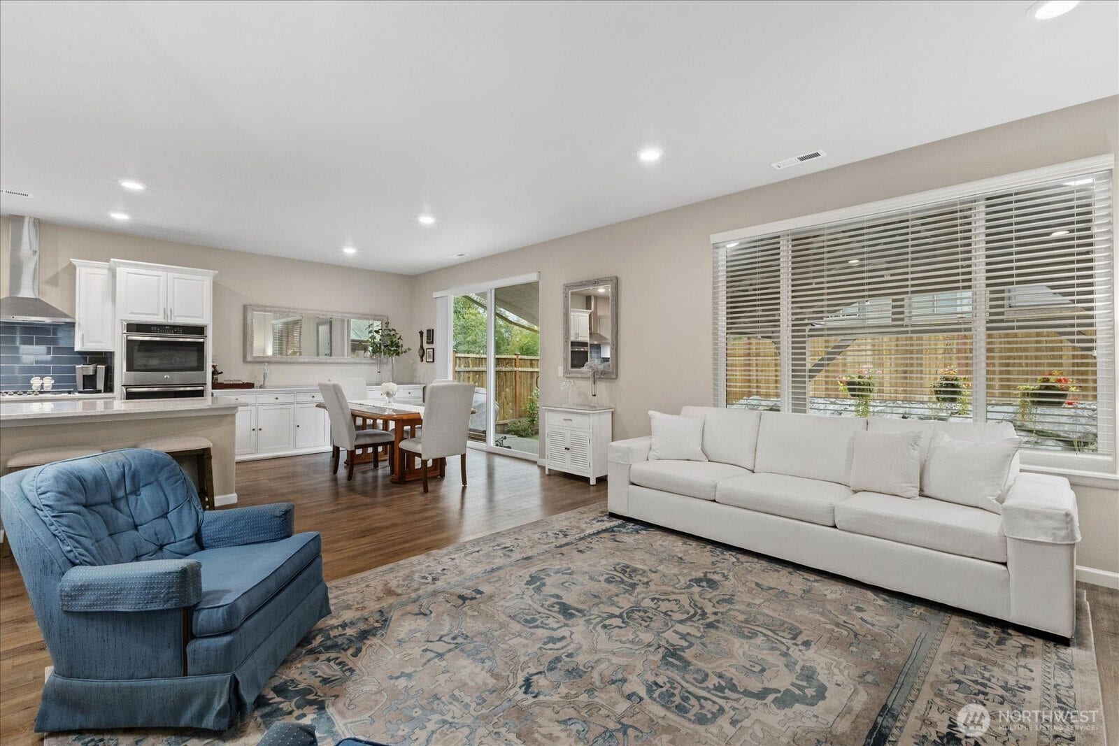 10419 11th Street Ct E, Edgewood, WA 98372 The Open Floor Plan leaves everyone in talking and media space.