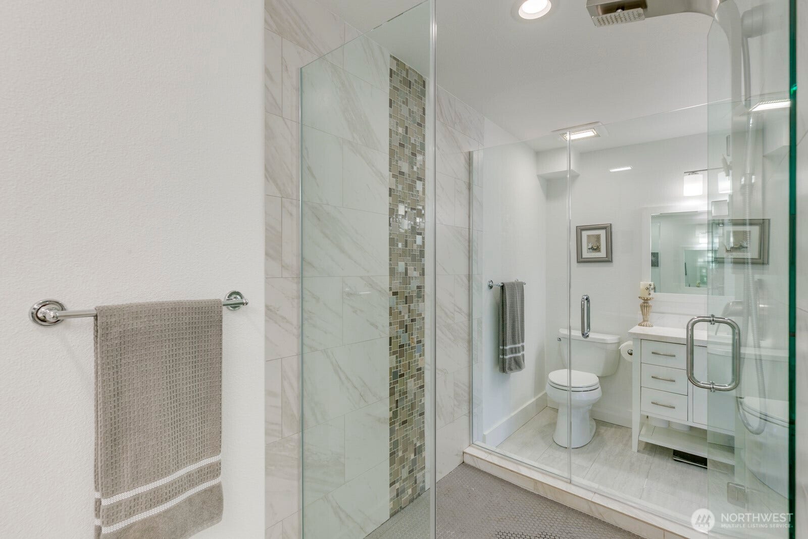 14511 28th Drive SE, Mill Creek, WA 98012 Ensuite Bathroom - Shower entry from both sides.