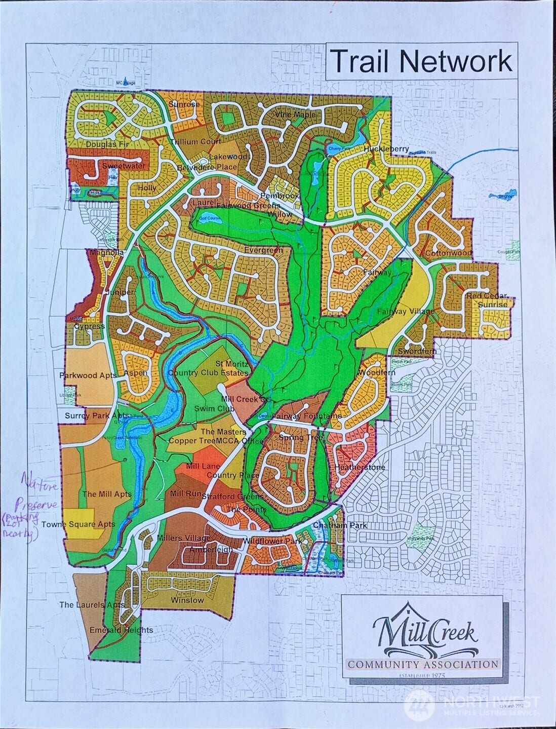 14511 28th Drive SE, Mill Creek, WA 98012 Trail Map