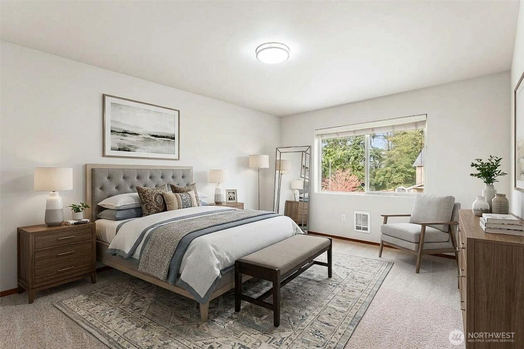 8209 42nd Place NE, Marysville, WA 98270 virtually staged primary bedroom