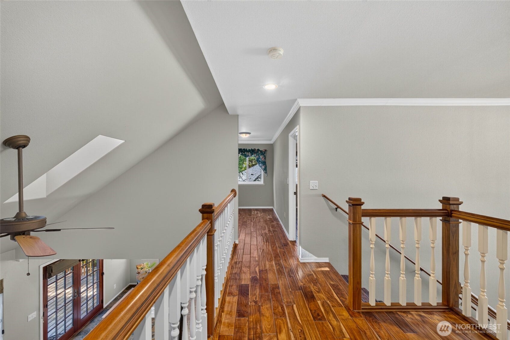 Catwalk connects 2nd and 3rd bedroom to bonus room and office  space on the other side.