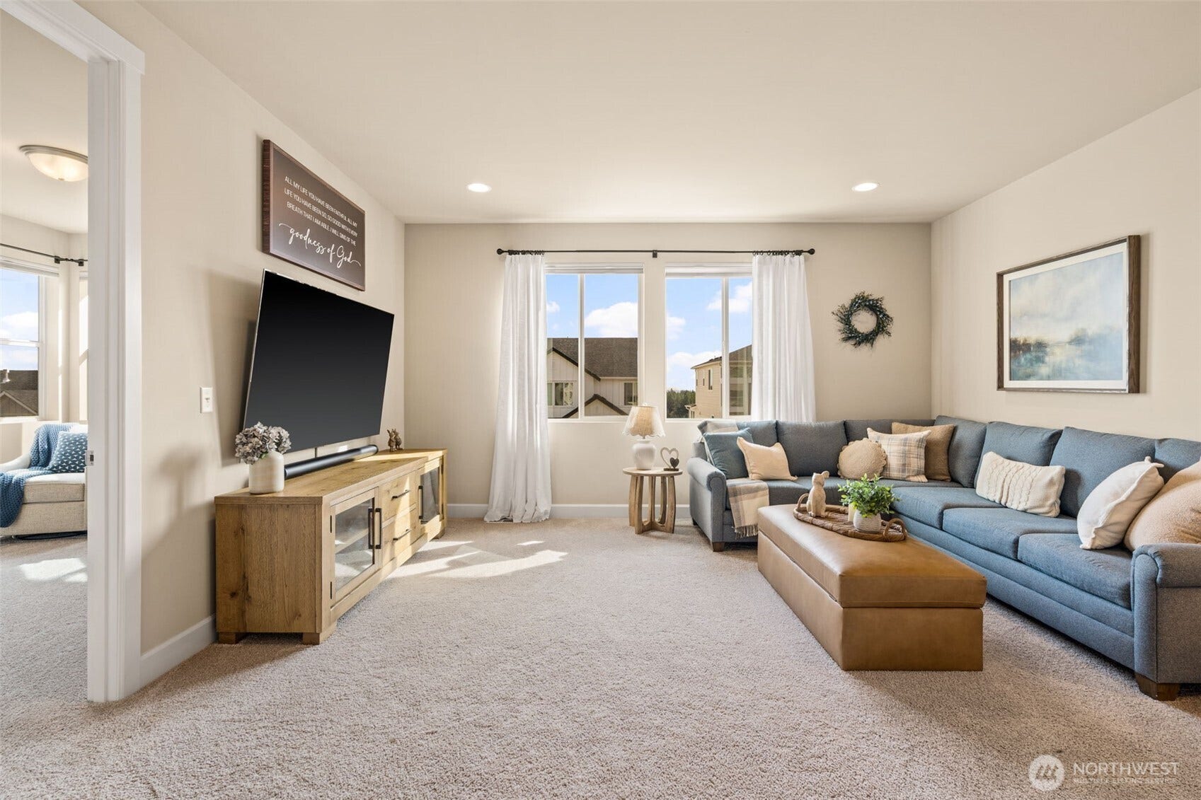 Upstairs loft