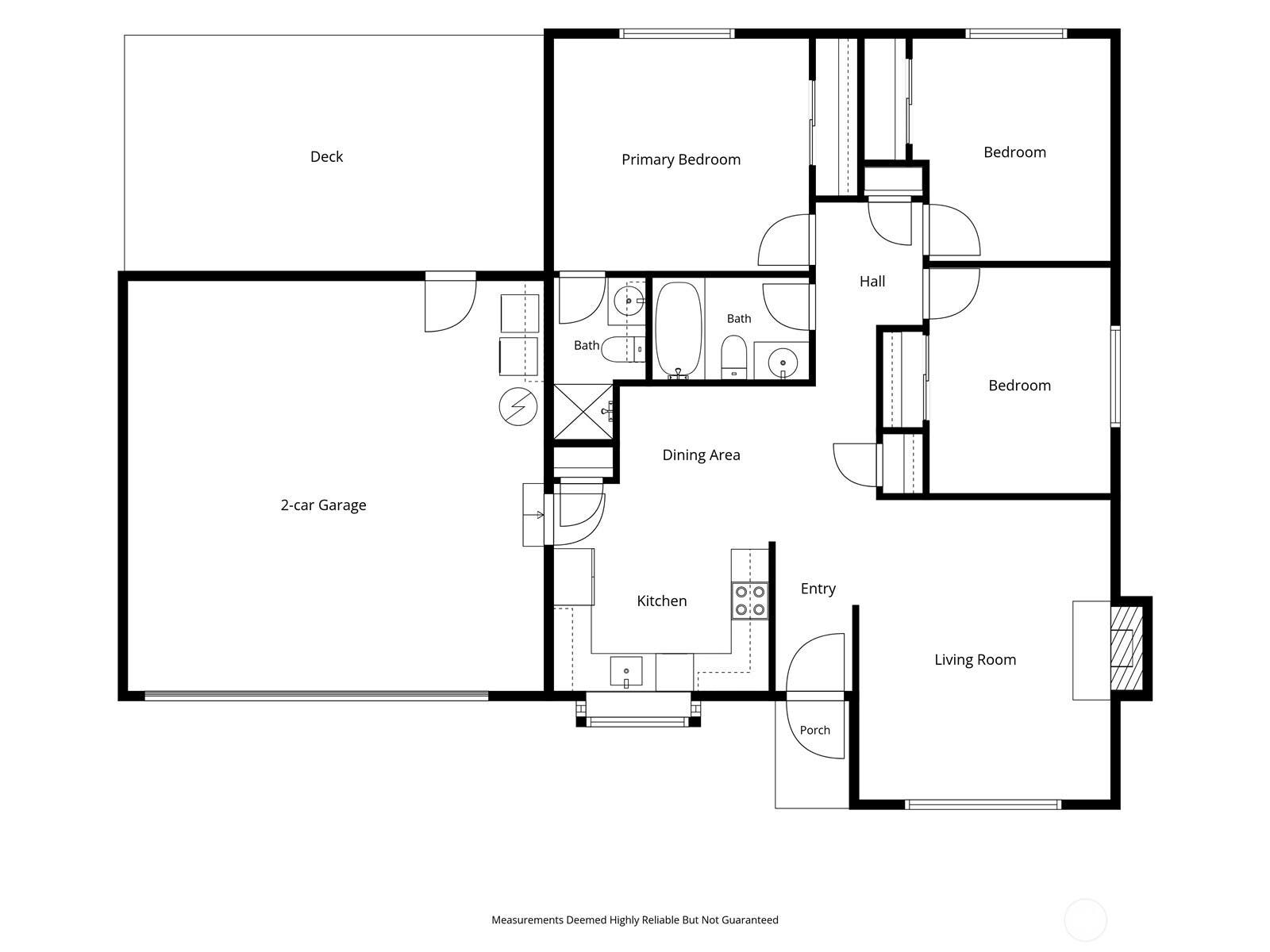 Floor plan rendering of 21212.