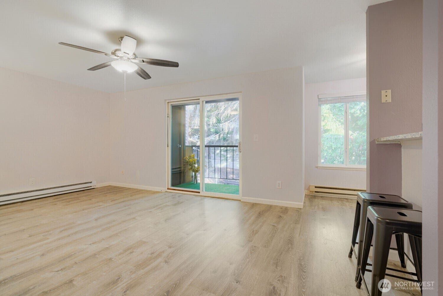 Living room from the entry