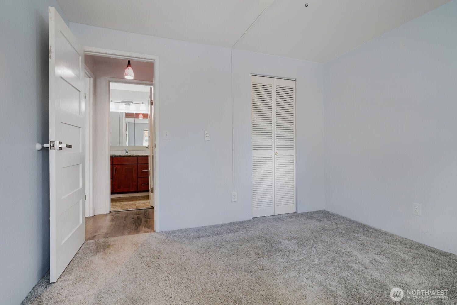 2nd Bedroom looking out to the bathroom
