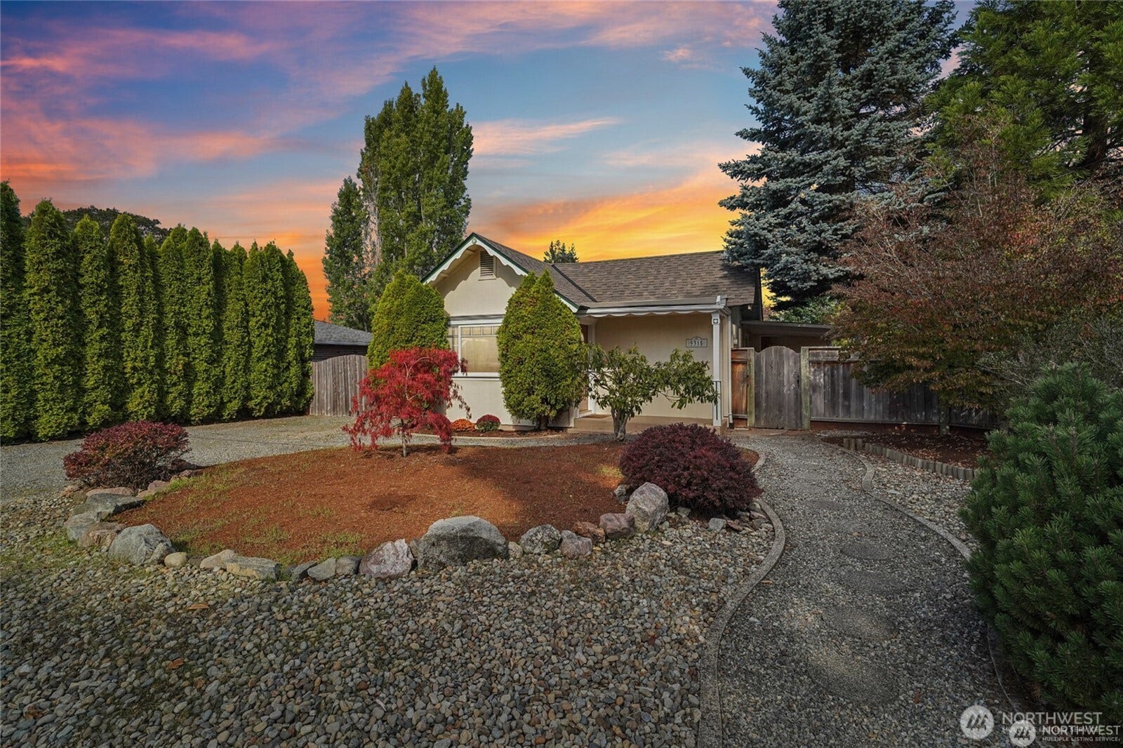 9315 121st Street SW, Lakewood, WA 98498 Beautiful home on large lot. circular drive, mature landscaping.