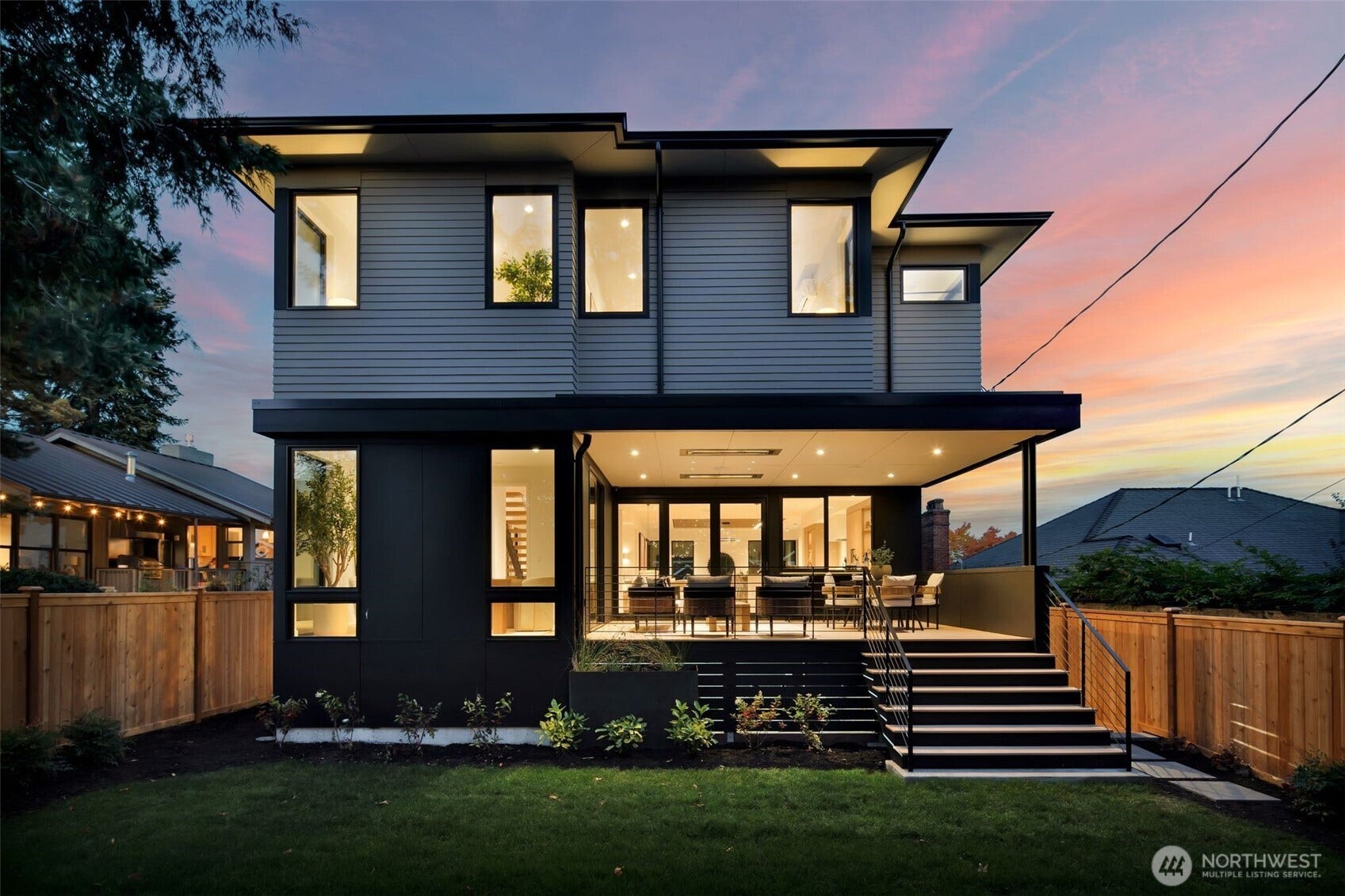 6021 Princeton Avenue NE, Seattle, WA 98115 In-ground sprinklers and landscape lighting are a nice touch.