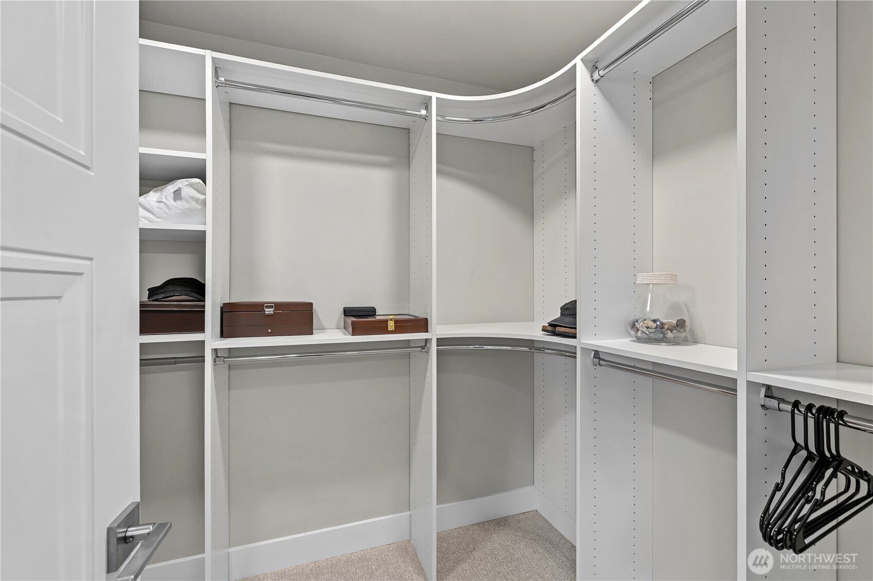 Primary walk-in closet