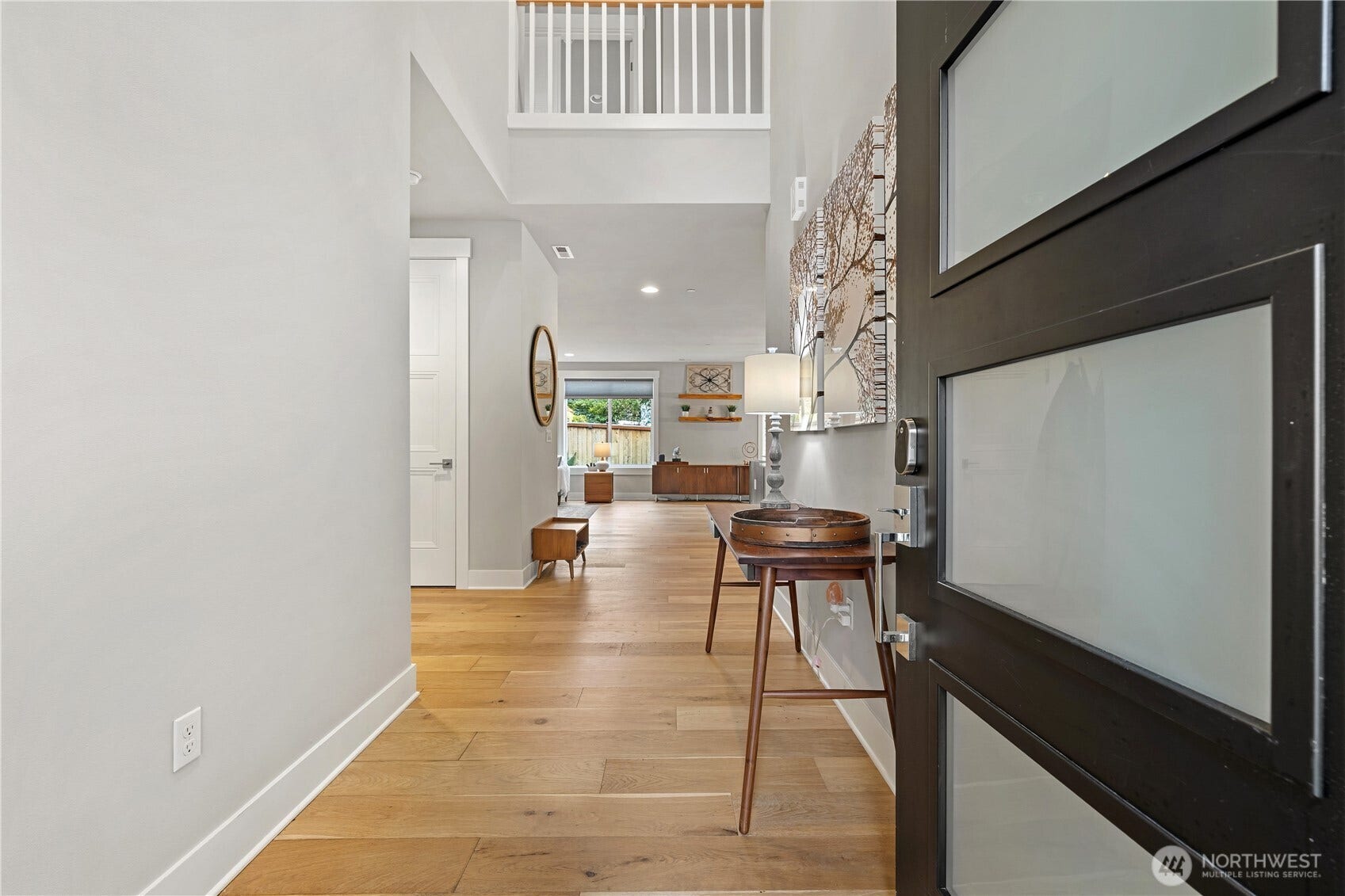 Extensive Hardwood flooring on the whole lower level.