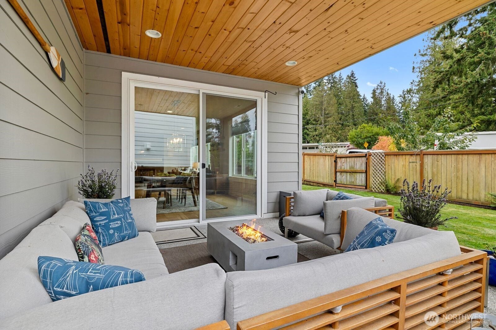 Covered Outdoor Living Space.