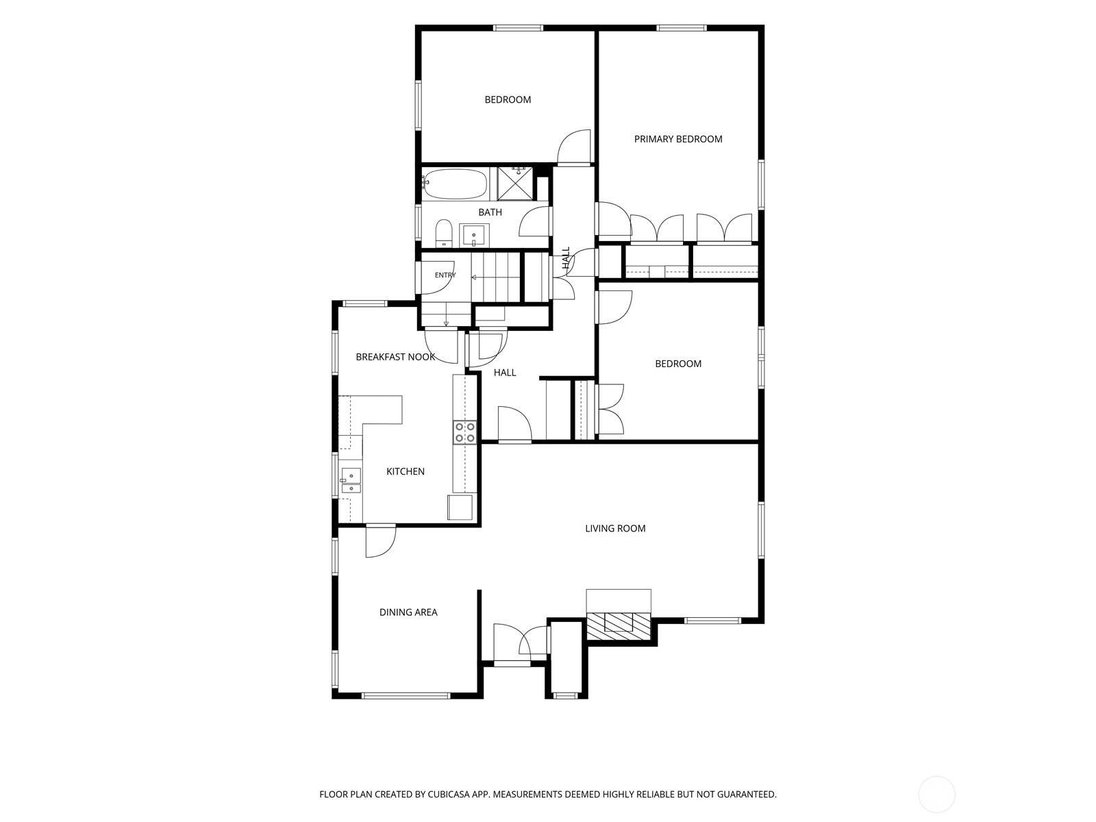 1910 N Union Avenue, Tacoma, WA 98406 Upstairs Floor Plan