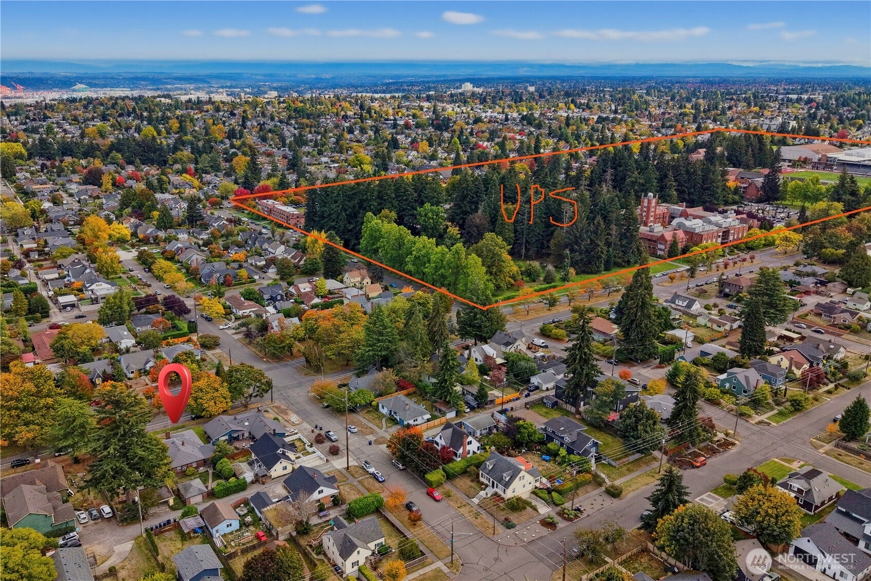 1910 N Union Avenue, Tacoma, WA 98406 Located just 1 block to the gorgeous Univesity of Puget Sound campus!